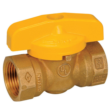 MUELLER VALVE BALL GAS 1/2"" LOCK 210-523HC